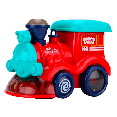 Паровозик на батарейках свет пар Наша игрушка 2129451